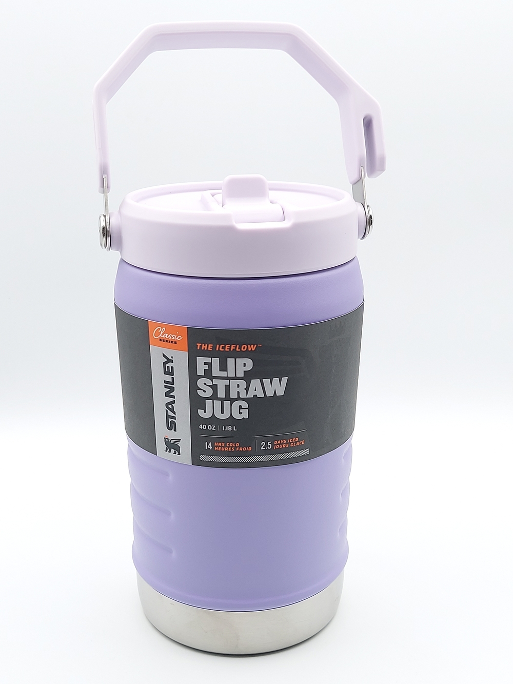Stanley The IceFlow™ Flip Straw Jug in Lavender